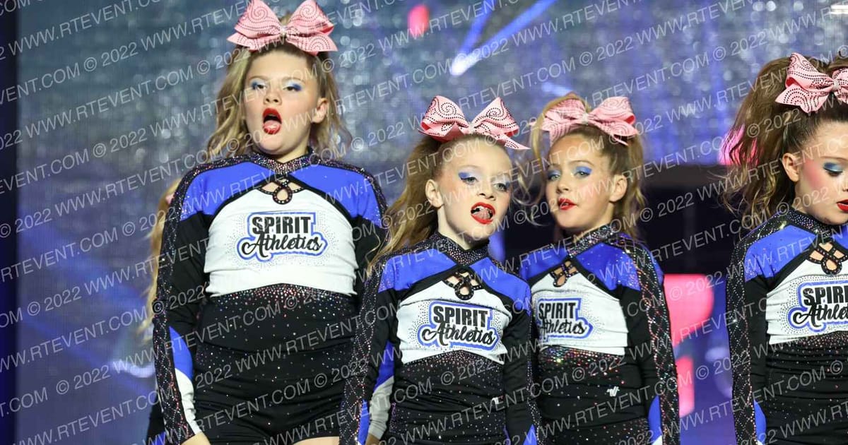 Spirit Athletics Sparkle · American Grand Vegas Saturday Sunday