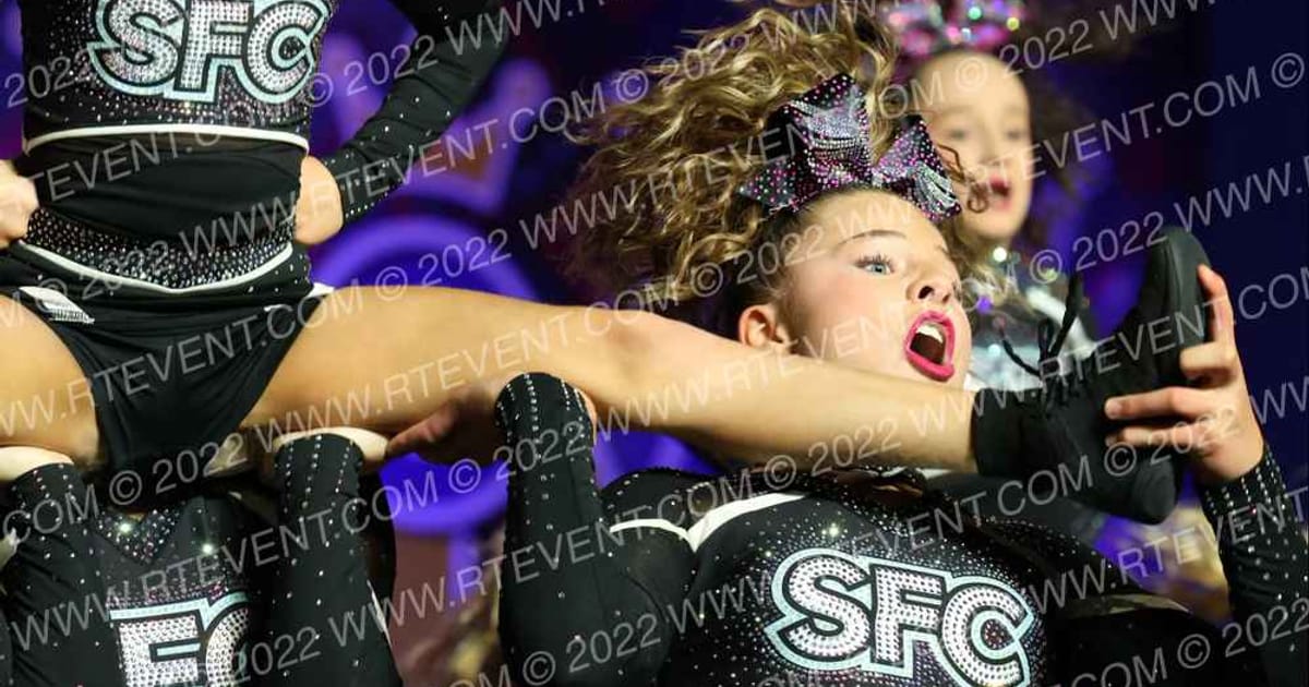 South Force Cheer Bombshells · American Grand Vegas Saturday Sunday
