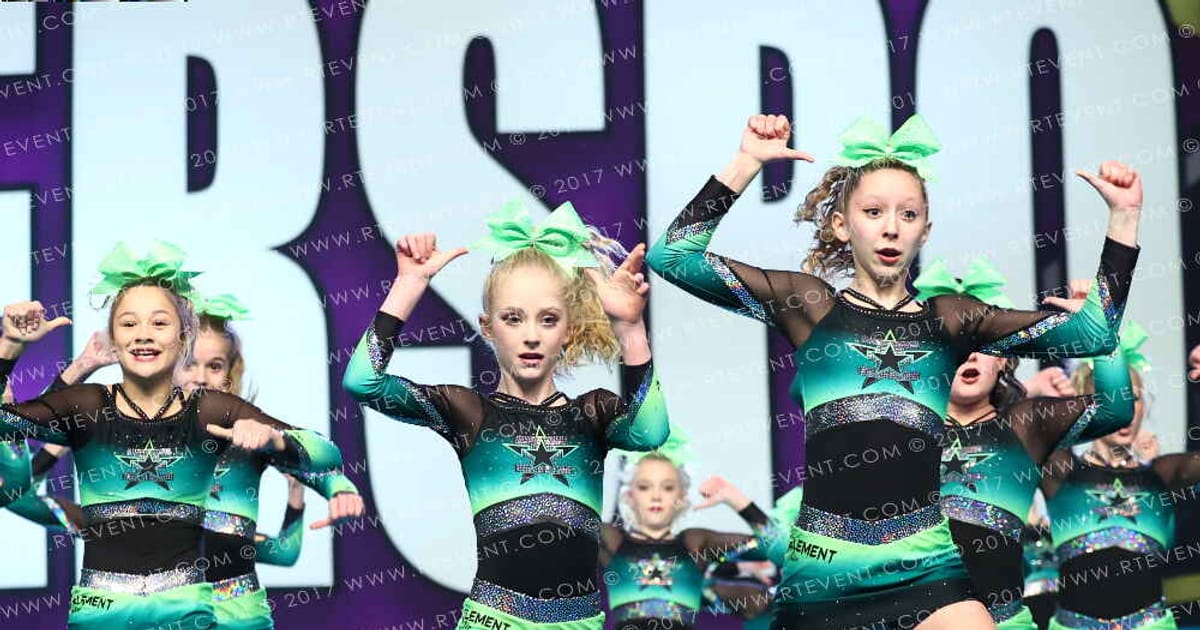 Element Elite Tumbling and Cheer KRYPTON · CHEERSPORT NATIONALS HALL B2