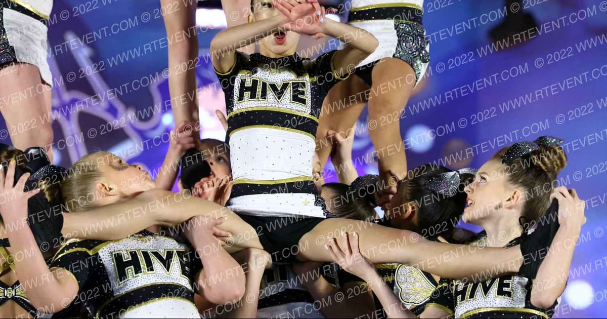 The Hive Cheer Golden Girls · Return to Atlantis Salt City Lake