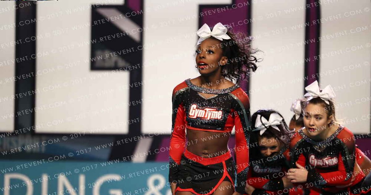 GymTyme All-Stars Rouge · CHEERSPORT NATIONALS HALL B4