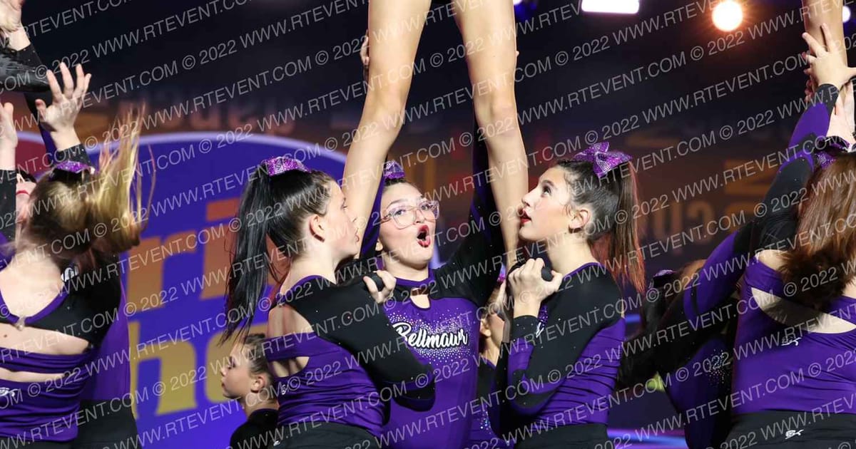 Bellmawr Purple Eagles Evil Queens · Spirit Cheer Grand Nationals DIDII