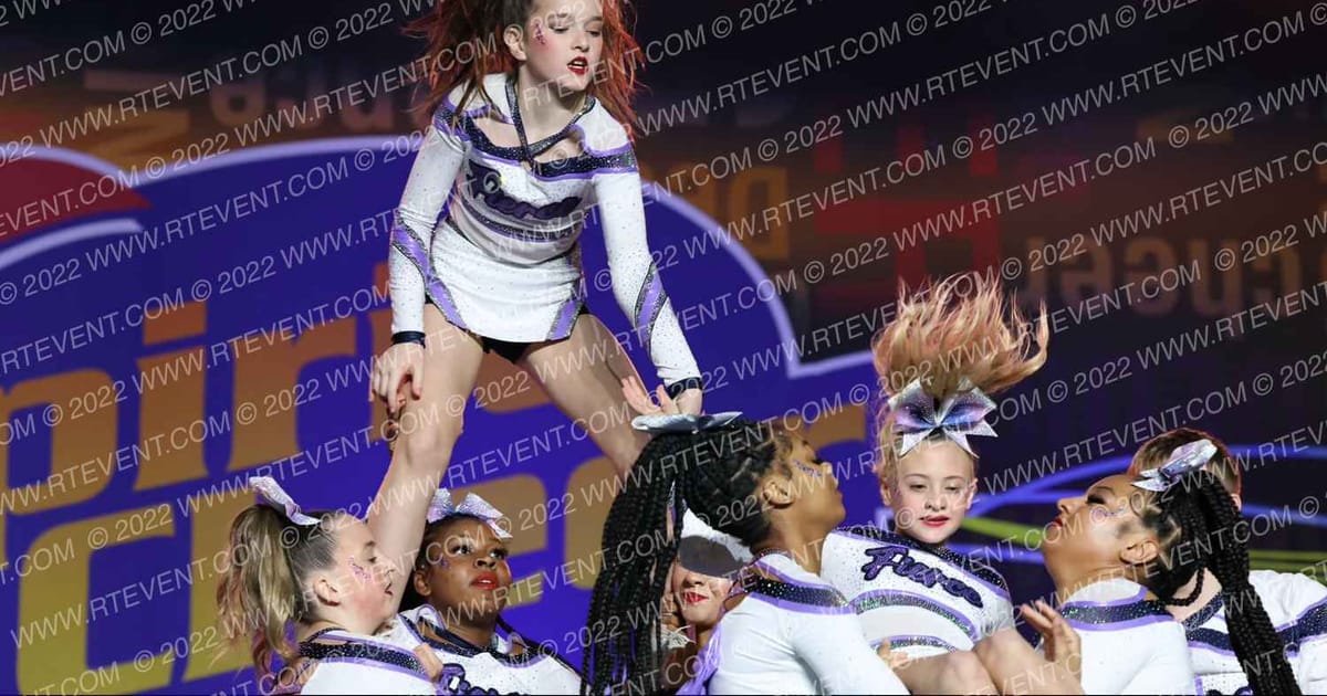 Fierce Cheer Athletics VA Code Blue · Spirit Cheer Grand Nationals DIDII