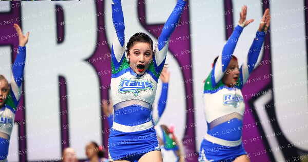 The Stingray All Stars Blush · CHEERSPORT NATIONALS HALL C2