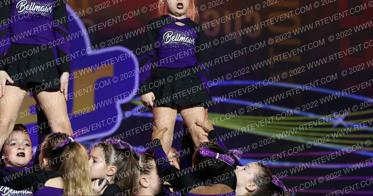 Bellmawr Purple Eagles Mini Empress · Spirit Cheer Grand Nationals DIDII