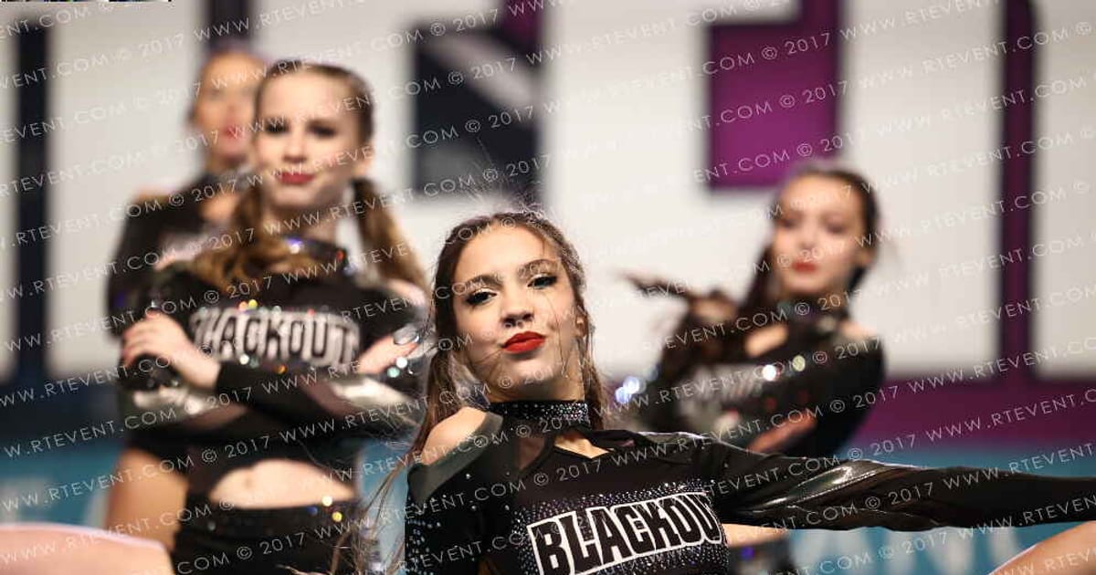 Maryland Twisters Virginia Blackout · CHEERSPORT NATIONALS HALL B4