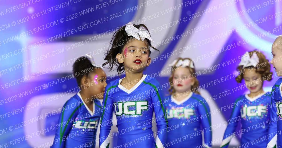 UNIVERSITY CHEER FORCE TINY RAYS · Showdown at the Bay