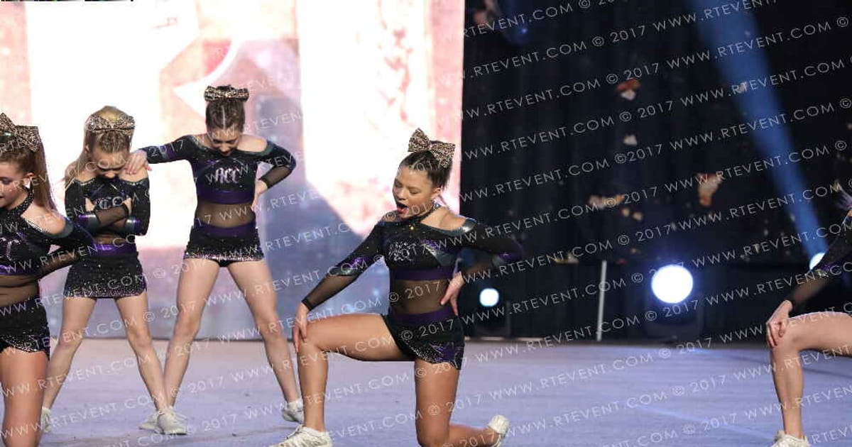 Advanced Cheer Crew (AC Allstarz) Royalz · Gold Rush Ft Worth