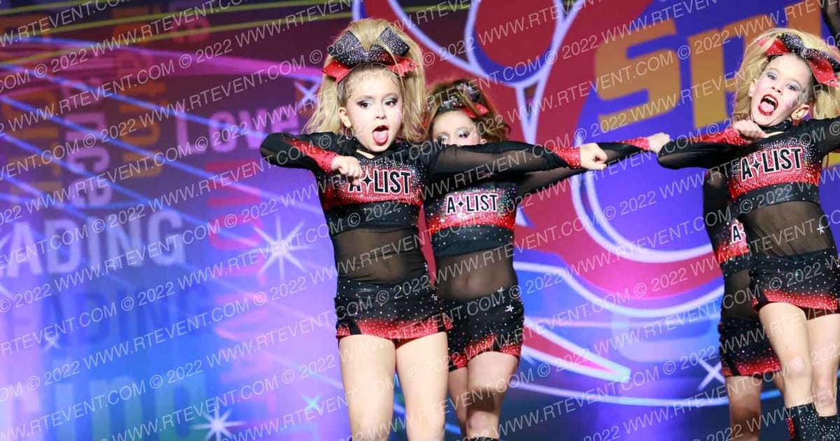 A-List Athletics Mini Glam · Spirit Cheer Grand Nationals DIDII