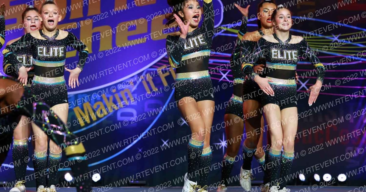 RAMS All Stars SMOKE · Spirit Cheer Grand Nationals DIDII