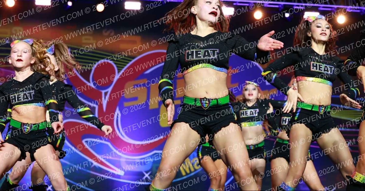 Hagerstown Heat All Stars Emerald Encore · Spirit Cheer Grand Nationals DIDII