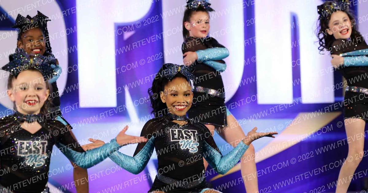 East Mississippi Cheerleading Diamondbacks · CHEERSPORT Biloxi Classic DIDII