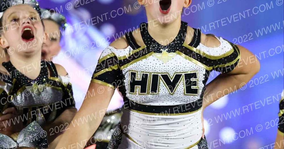 The Hive Cheer Miss Sting · Return to Atlantis Salt City Lake