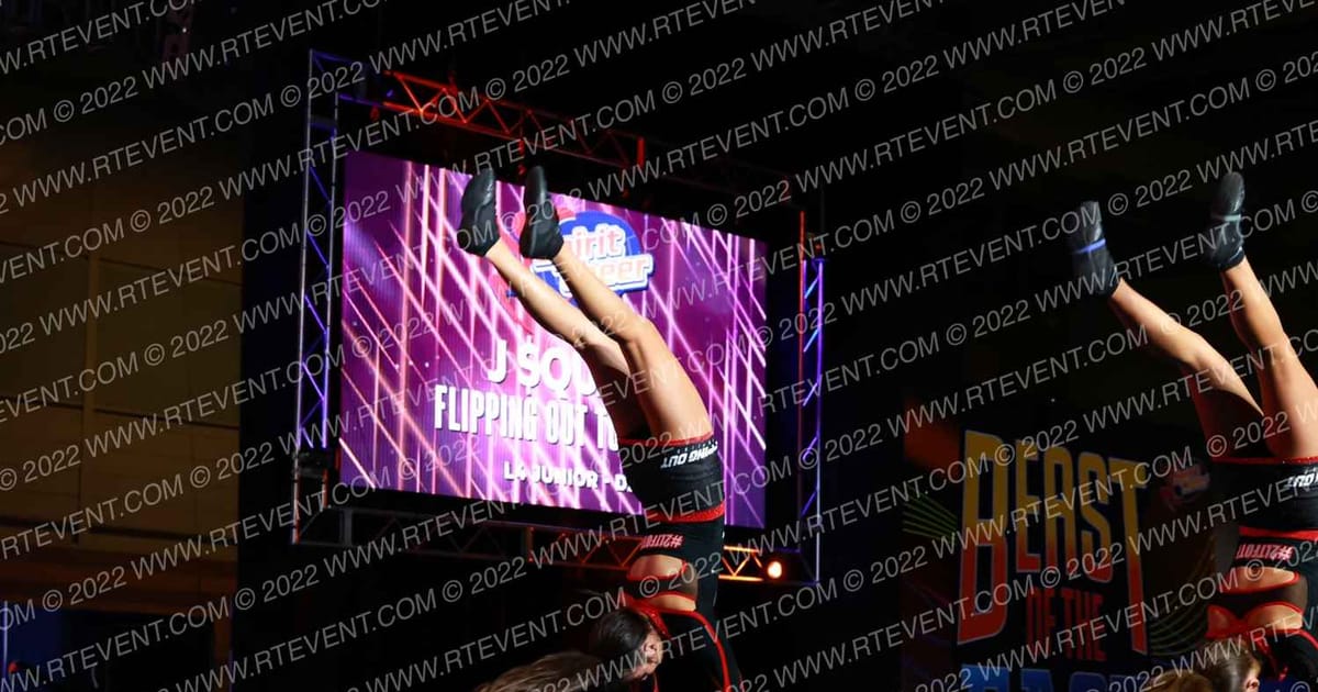 Flipping Out Tumbling J $quad · Spirit Cheer Grand Nationals DIDII