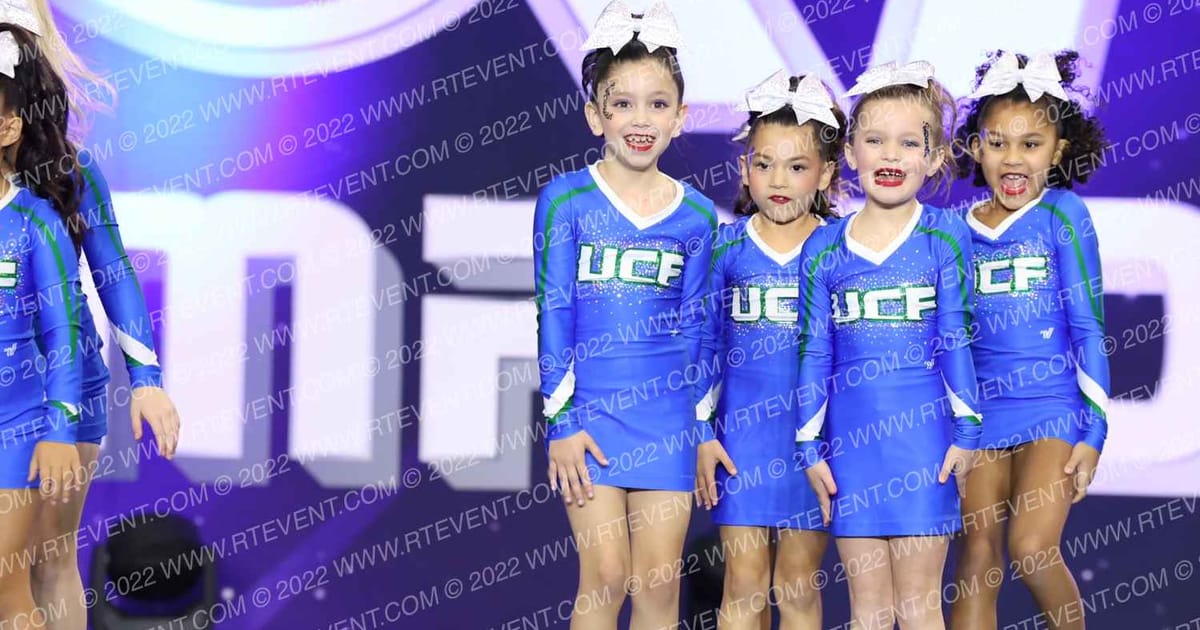 UNIVERSITY CHEER FORCE RAINBOWS · Showdown at the Bay
