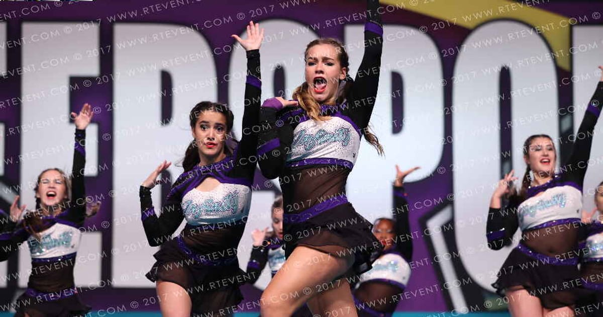 Cheer Infinity Allstars Stingrays · CHEERSPORT NATIONALS HALL B5