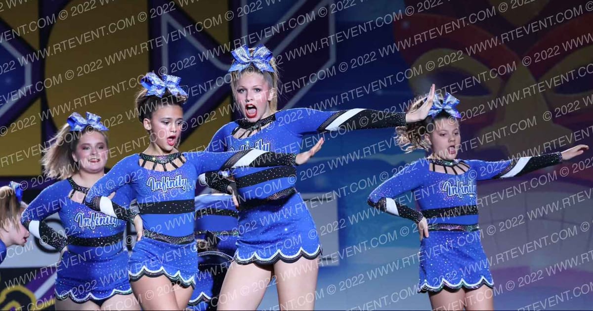 Infinity All Star Cheerleading Aftershock · Winter Beach Blast