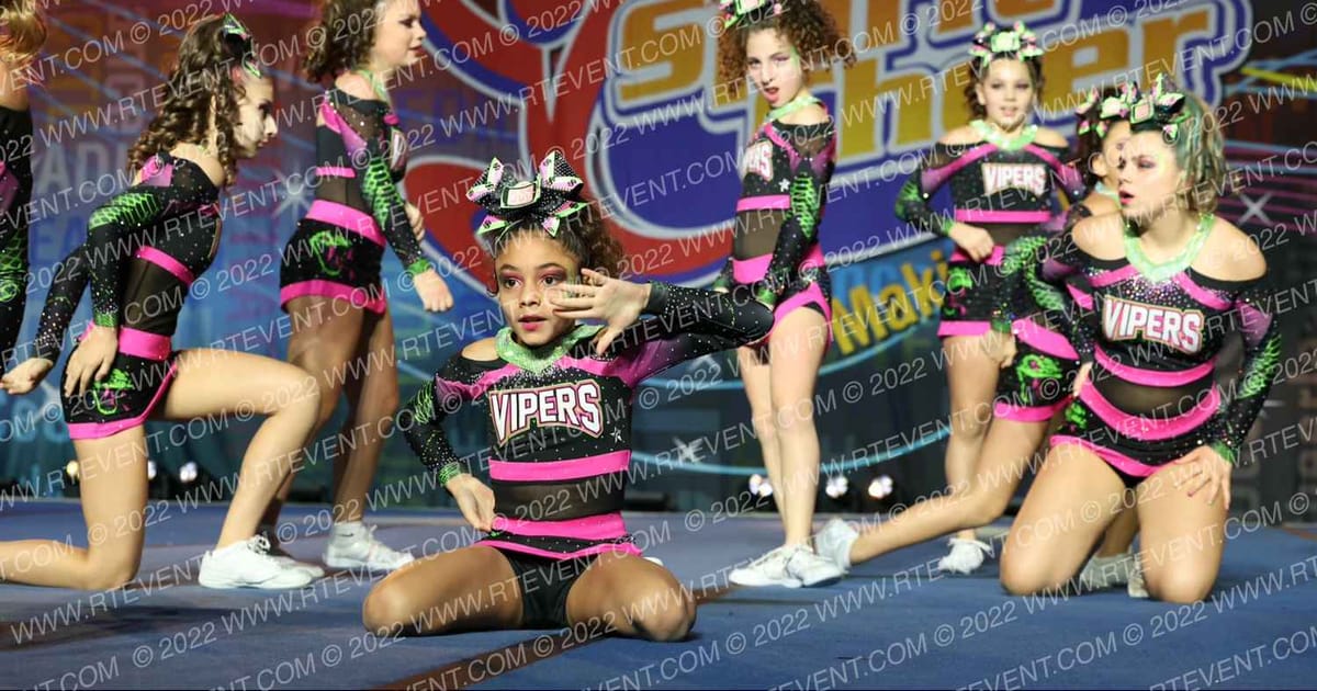 CT Vipers Snake Eyes · Spirit Cheer Grand Nationals DIDII