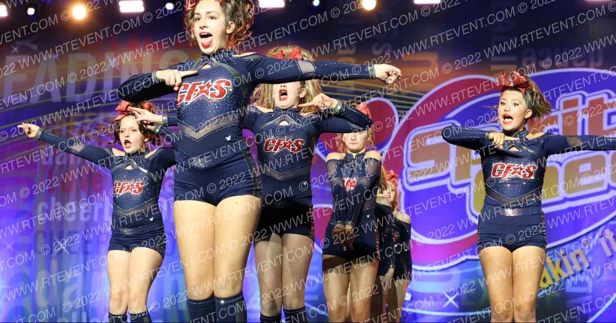 Cheer Factor DESTINY · Spirit Cheer Grand Nationals DIDII