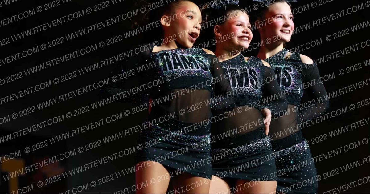 RAMS All Stars Frost · Spirit Cheer Grand Nationals DIDII