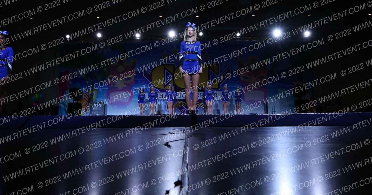 Infinity All Star Cheerleading Bomb Squad · Winter Beach Blast