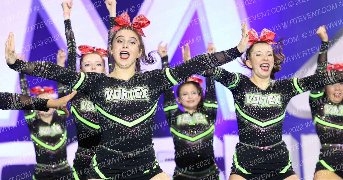 VORTEX CHEER CATEGORY 3 · Showdown at the Bay