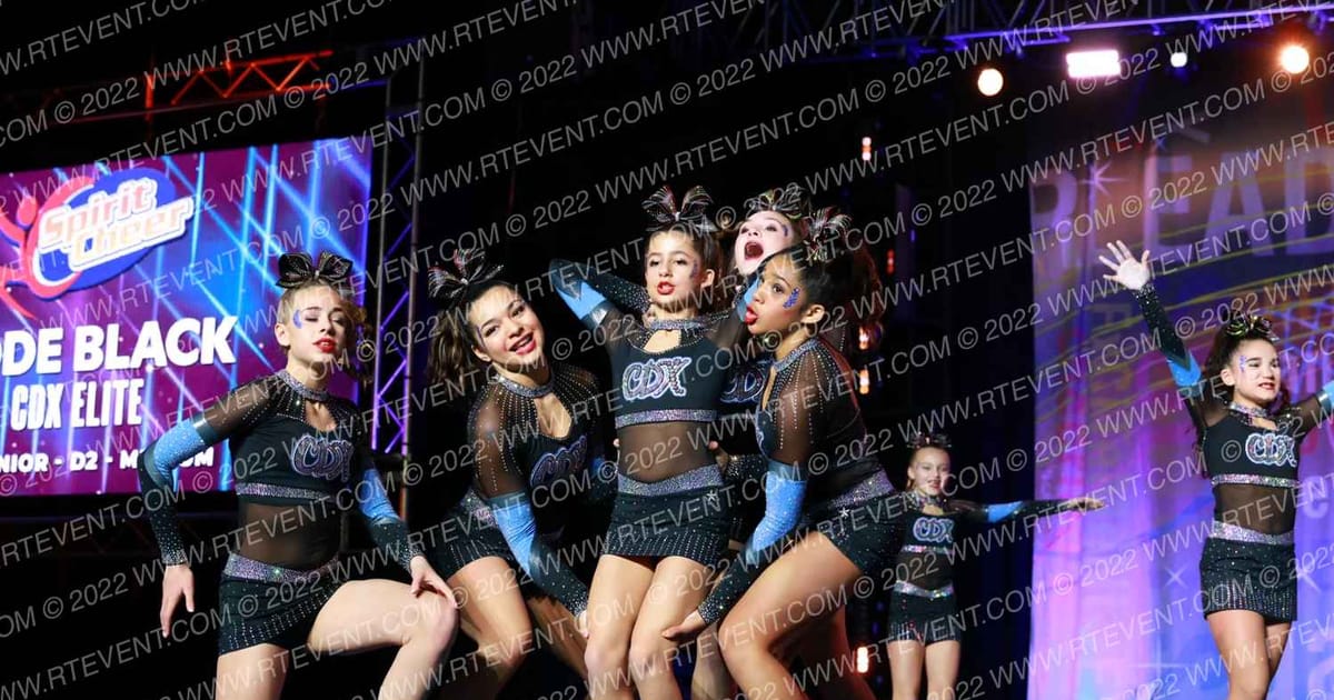 CDX Elite Code Black · Spirit Cheer Grand Nationals DIDII