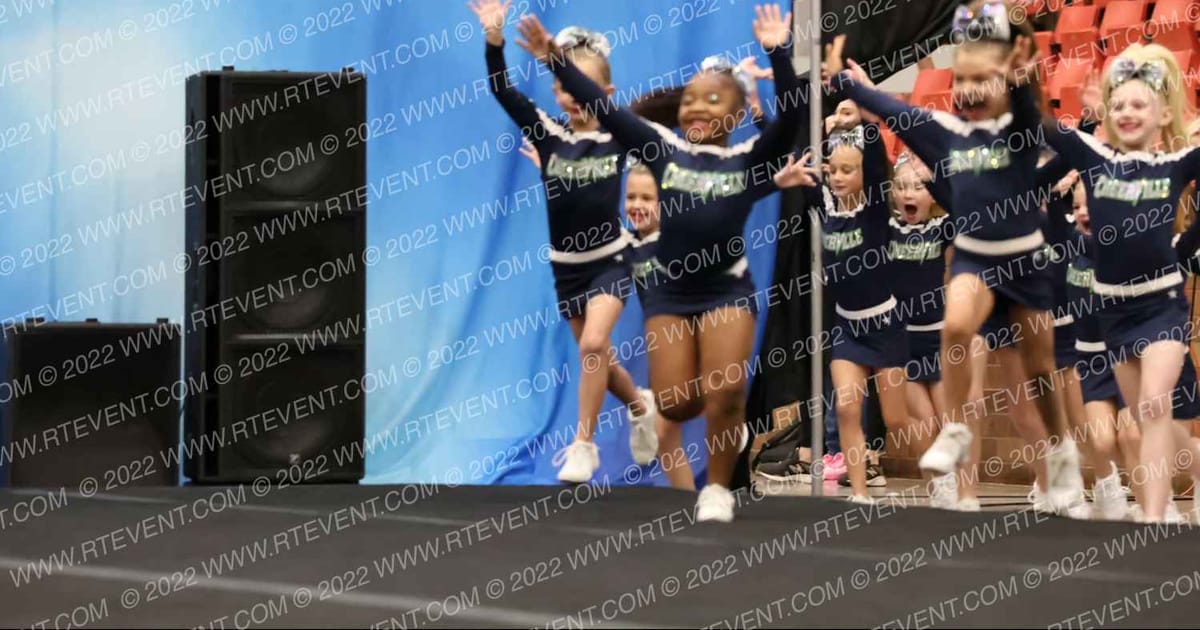 CheerVille OH Frankenteenie Tinies · Americas Best Canton Challenge