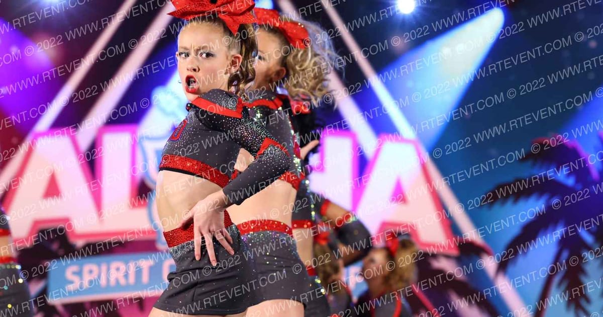 Idaho Cheer Aquamarine · Aloha Portland Showdown DIDII