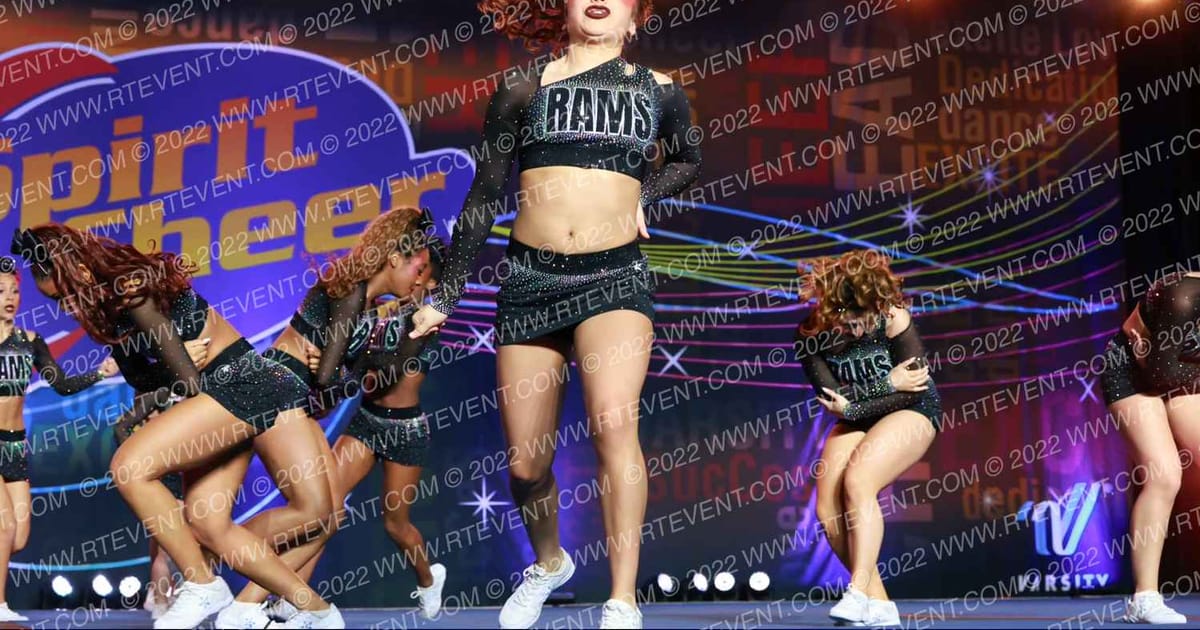 RAMS All Stars INFERNO · Spirit Cheer Grand Nationals DIDII