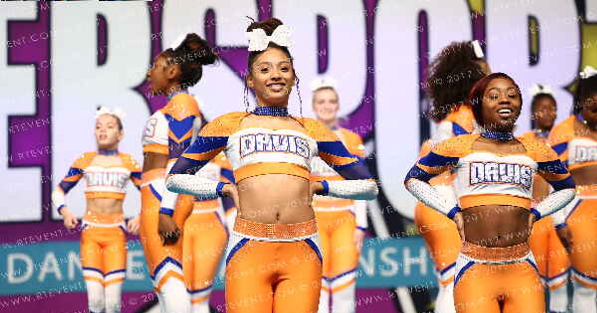Davis Allstar Gym Inc Air Force ones · CHEERSPORT NATIONALS HALL C2