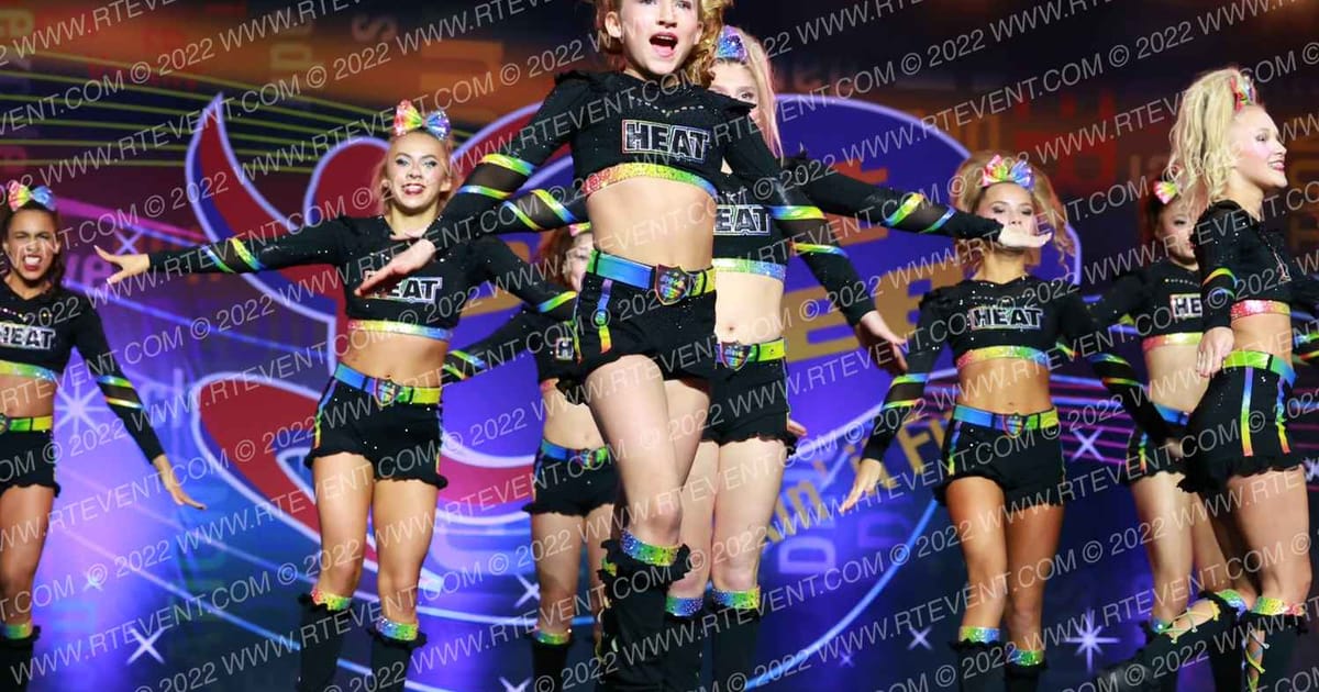 Hagerstown Heat All Stars Emerald Encore · Spirit Cheer Grand Nationals DIDII