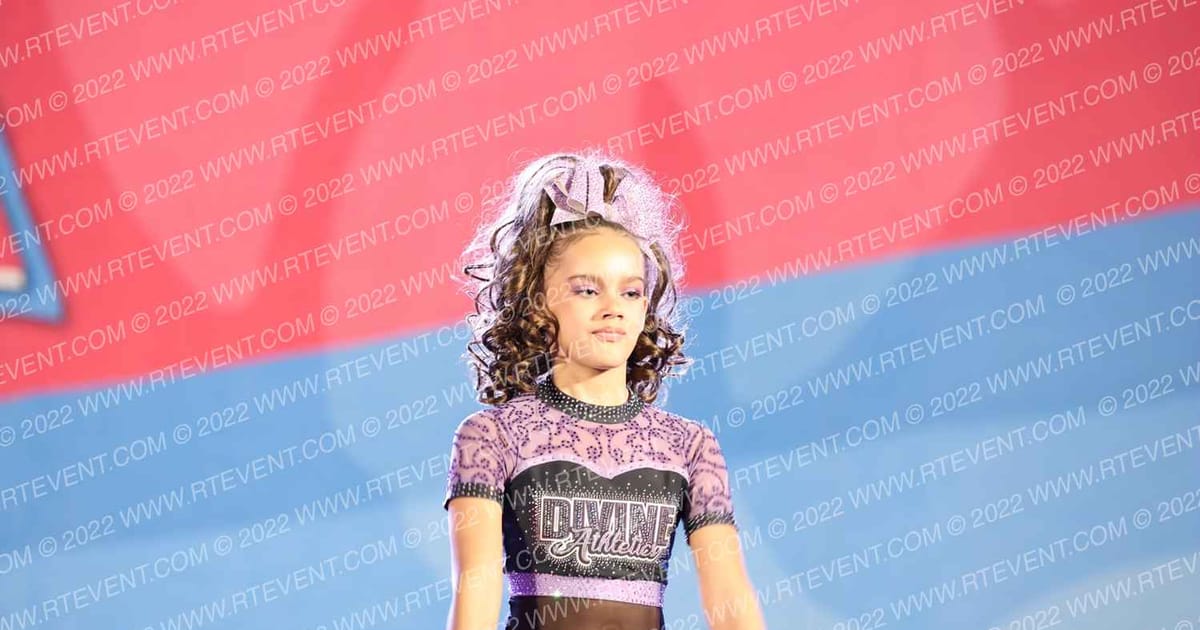 Divine Athletics Cheer Radiance · Aloha Baltimore Showdown