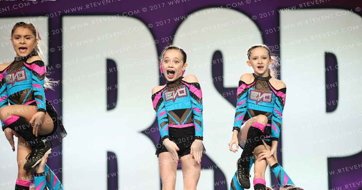 Evolution Cheer Double Diamonds · CHEERSPORT NATIONALS HALL B3