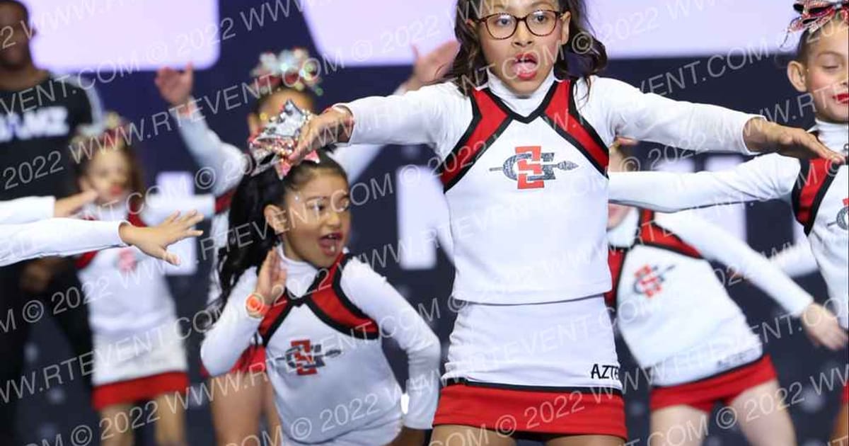 SOUTH GATE AZTECS 9U CHEER · Palms and Pyramids