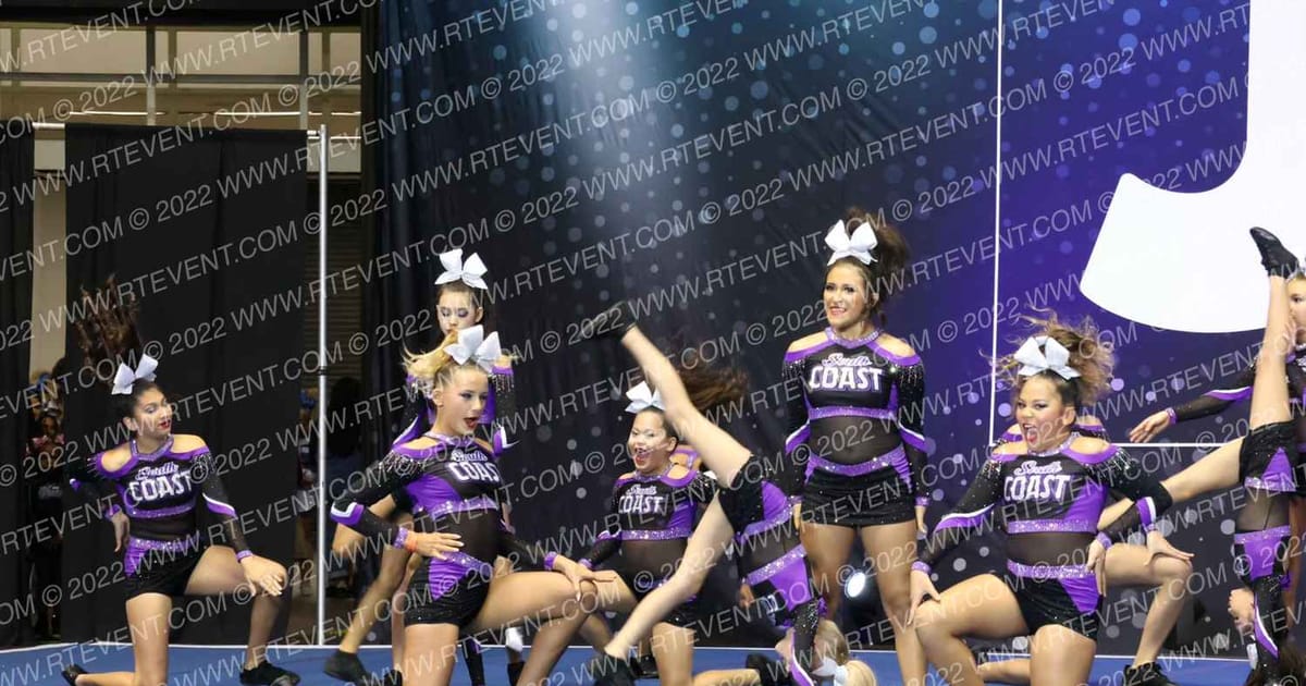 SOUTH COAST CHEER LOVE · Palms and Pyramids