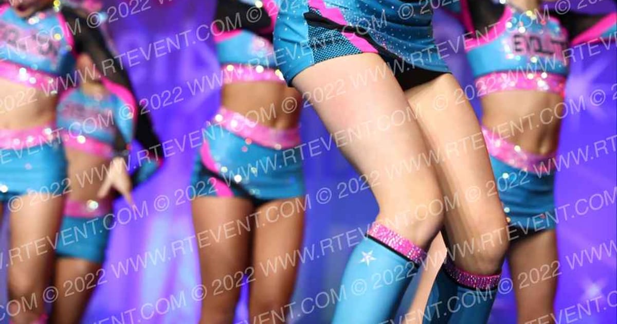 Evolution Cheer Teal Rage · Spirit Cheer Grand Nationals DIDII