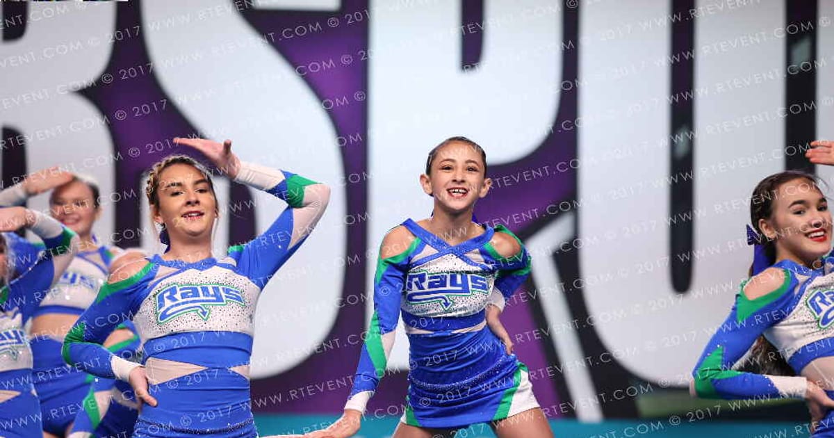 The Stingray Allstars Tropic · CHEERSPORT NATIONALS HALL B5
