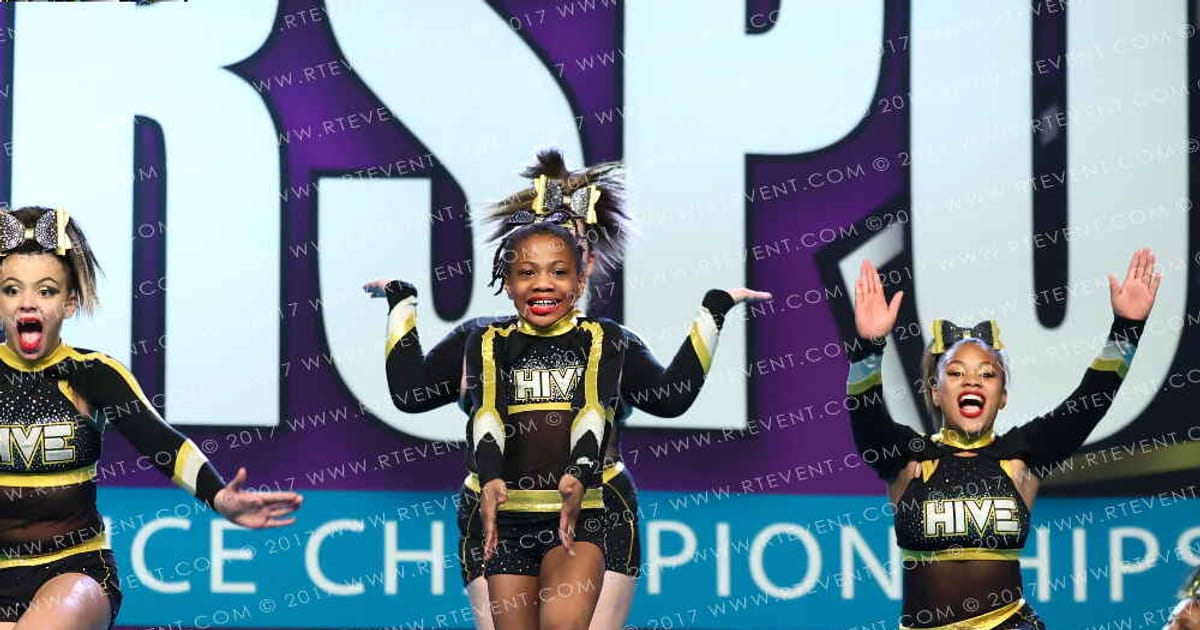 The Cheer Hive PO1SON · CHEERSPORT NATIONALS HALL B2