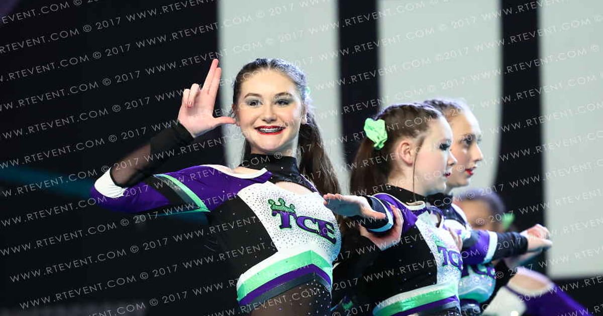 Triple Crown Elite LIME LADIES · CHEERSPORT NATIONALS HALL B2