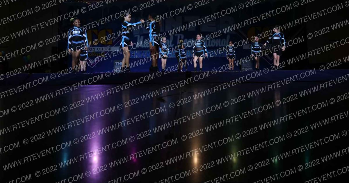 Steel Athletics Cheer Lightning · Winter Recreational Nationals