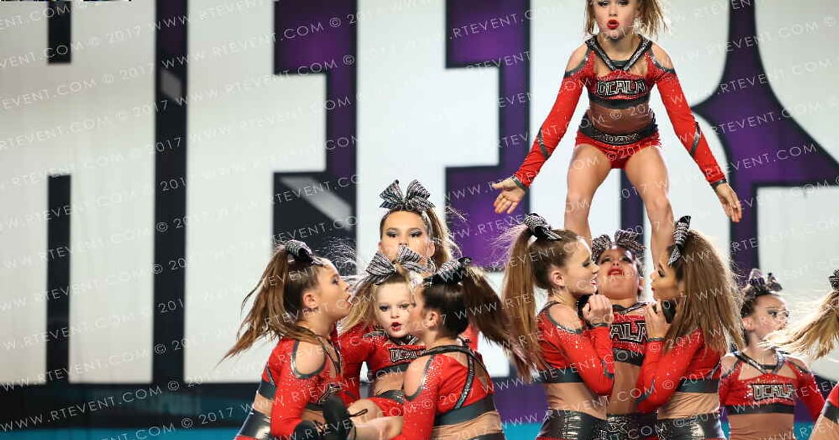 Ocala Athletix LAVA GIRLS · CHEERSPORT NATIONALS HALL B3