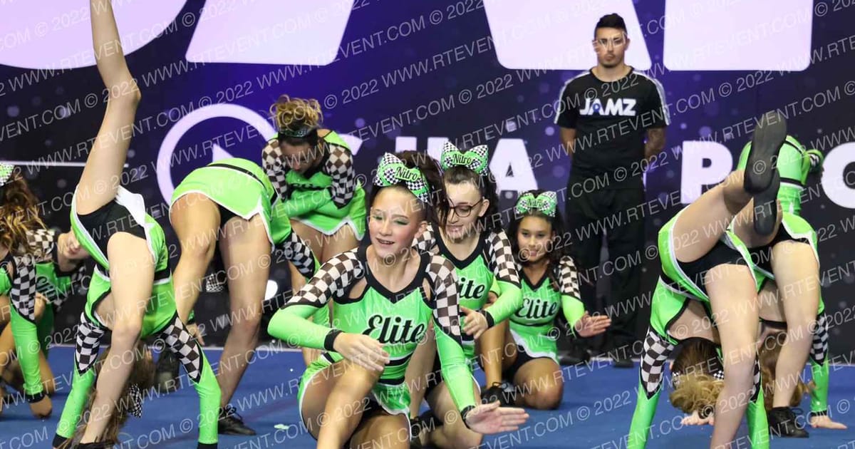ELITE CHEER ATHLETICS SENIOR NITRO · Palms and Pyramids
