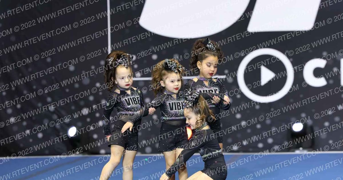 VIBE CHEER MINI CRUSH · Palms and Pyramids
