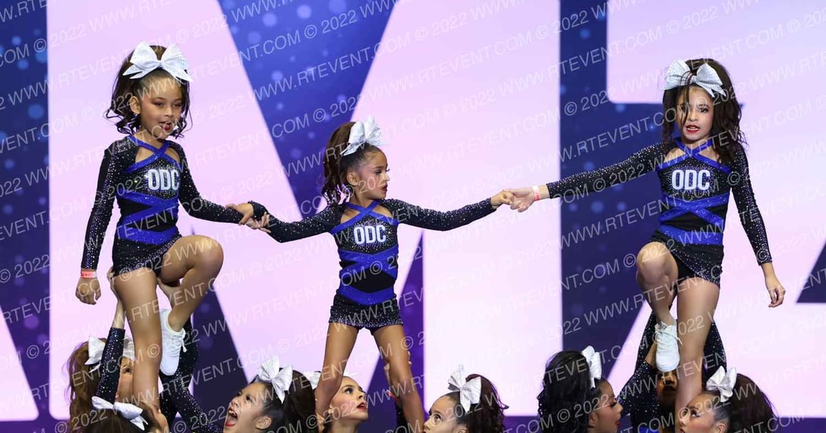 ONE DREAM CHEER GOLDEN GIRLS · Palms and Pyramids
