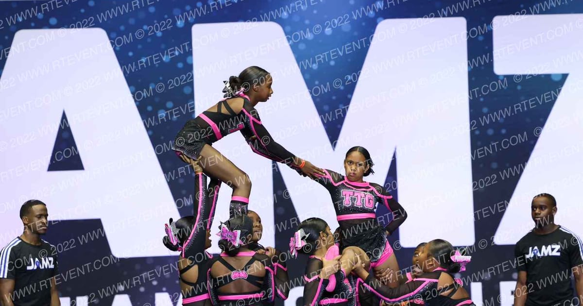 TTG CHEER LUXE SQUAD · Palms and Pyramids
