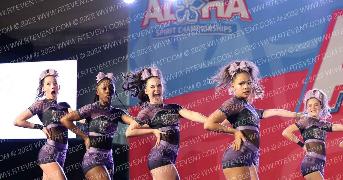 Divine Athletics Cheer Royalty · Aloha Baltimore Showdown