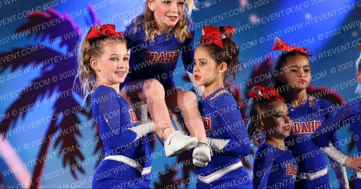 Idaho Cheer Silver Crystals · Aloha Portland Showdown DIDII