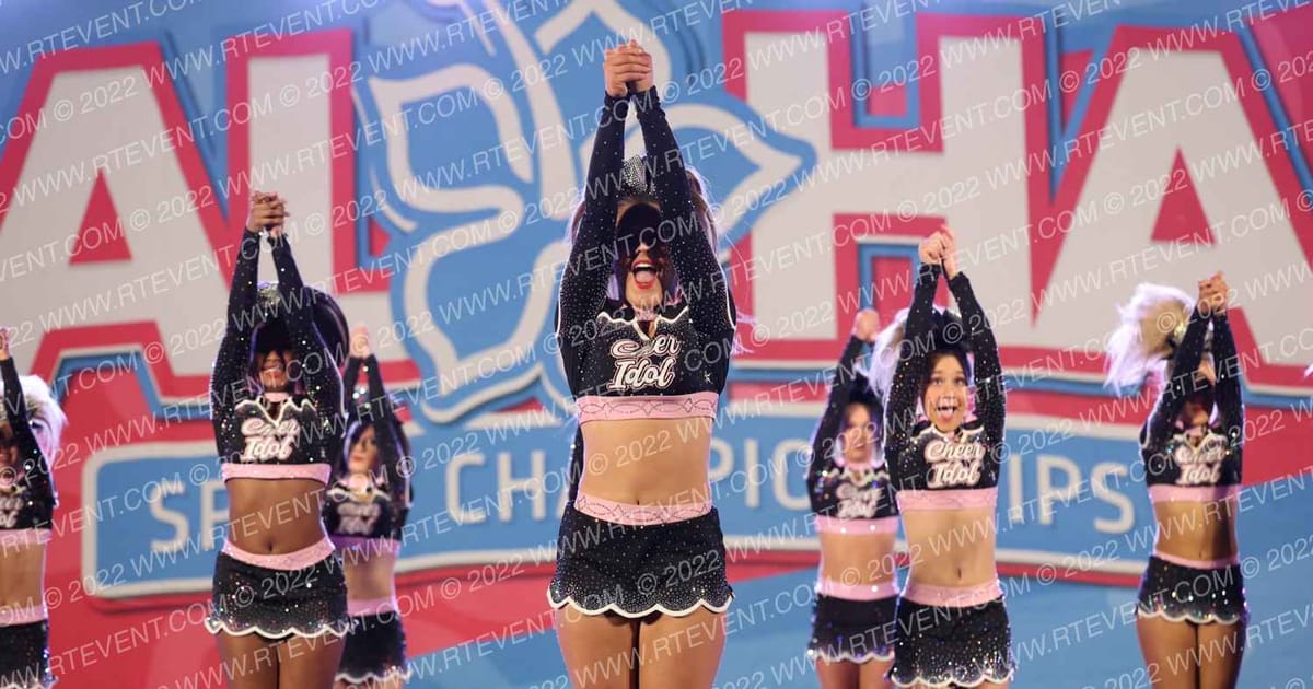 Cheer Idol Athletics Blackout · Aloha Baltimore Showdown