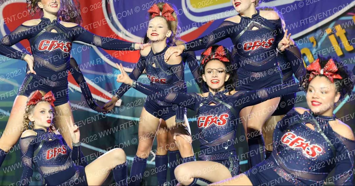 Cheer Factor CHARMED · Spirit Cheer Grand Nationals DIDII